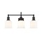 Z-Lite Bryant 3 Light Vanity, Matte Black & Matte Opal 733-3V-MB - alternate 5